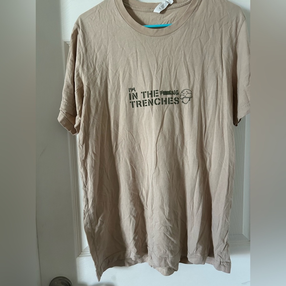"In The Trenches" Mike. Shirt